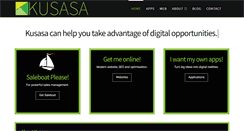 Desktop Screenshot of kusasa.biz